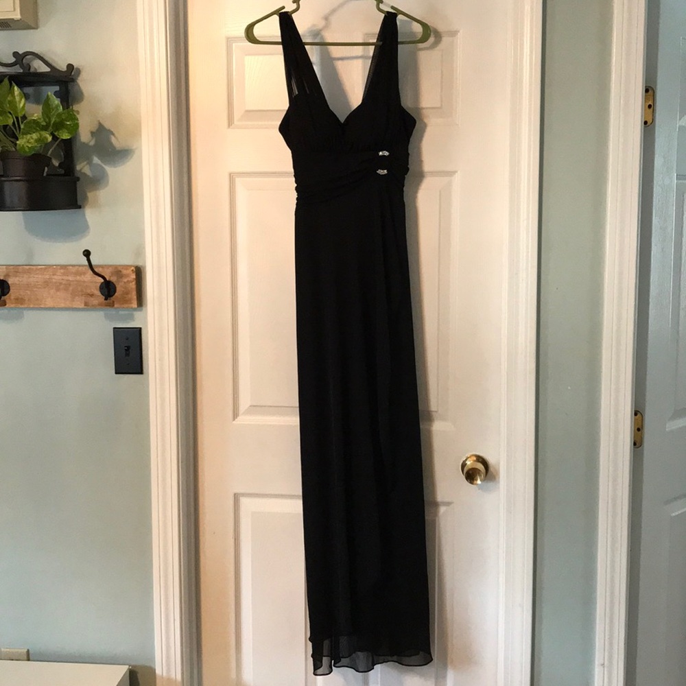 Betsy & Adam black gown